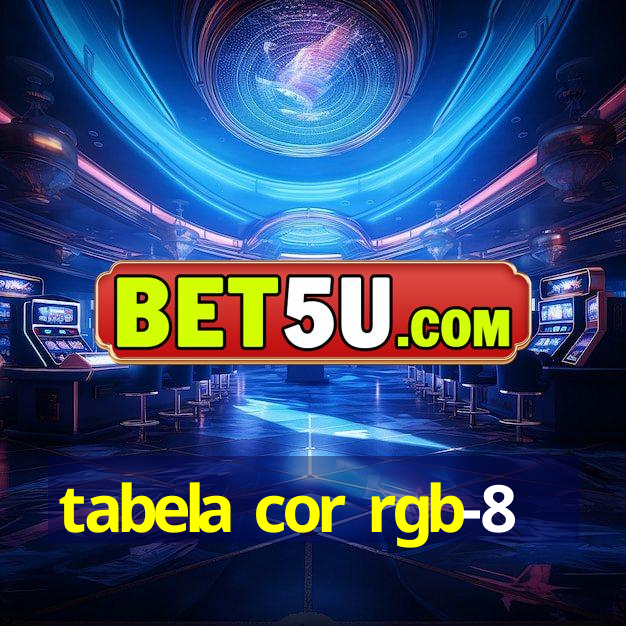 tabela cor rgb